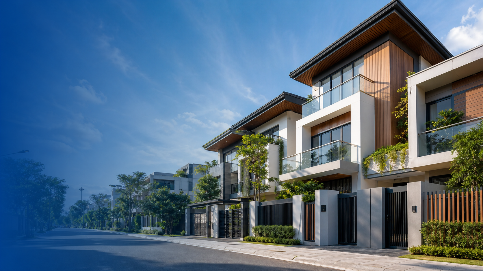 Nhà phố Vạn Phúc